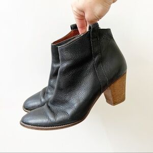 Madewell The Billie Boot in Leather